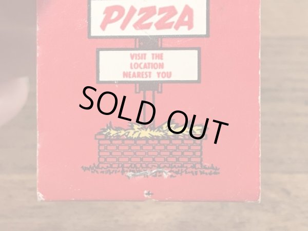 ピザレストラン　ビンテージ　マッチブック　企業物　70年代