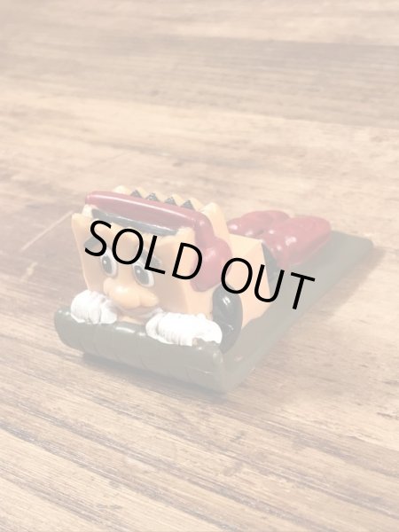 ソニックドライブインのブラウンバッグの90年代ビンテージPVCフィギュア