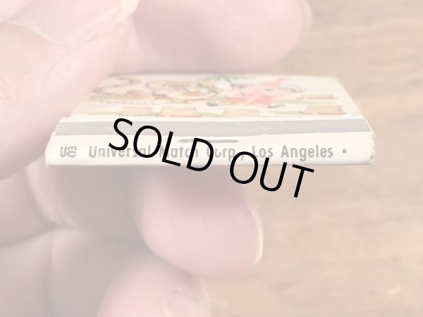 企業キャラクターのサンボタイガーの50〜60年代ビンテージマッチブック