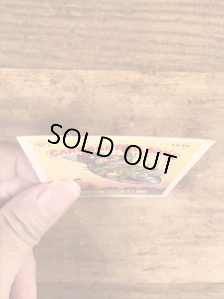 Topps社製のガーベッジペイルキッズの80’sヴィンテージカードシール