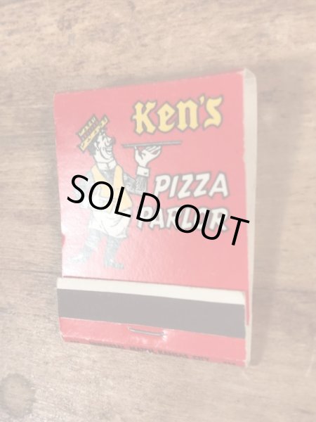 Ken's　ヴィンテージ　マッチブック　アドバタイジングキャラクター　企業物