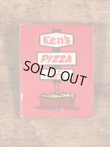 Ken's　ヴィンテージ　マッチブック　アドバタイジングキャラクター　企業物