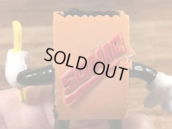 Sonic Drive-Inのブラウンバッグの80’sヴィンテージミールトイ