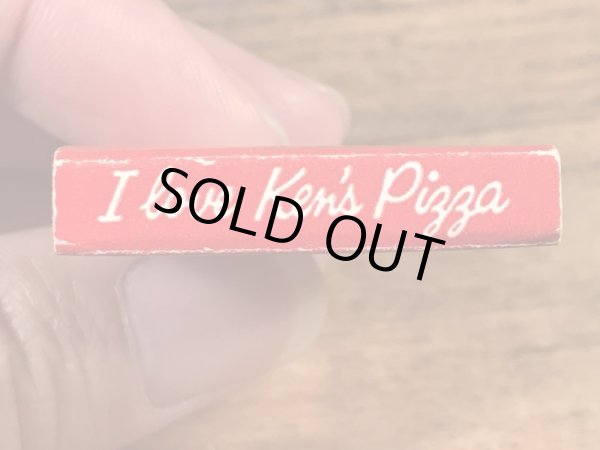 ピザレストラン　ビンテージ　マッチブック　企業物　70年代