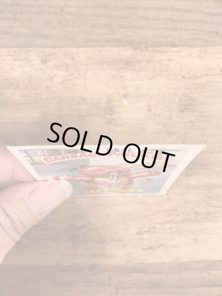 Topps社製のガーベッジペイルキッズの80’sヴィンテージカードシール