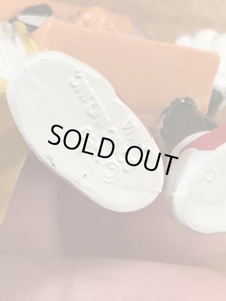 ソニックドライブインのブラウンバッグの80年代ビンテージPVCフィギュア