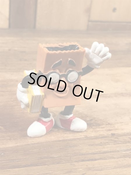 ソニックドライブインのブラウンバッグの80年代ビンテージPVCフィギュア