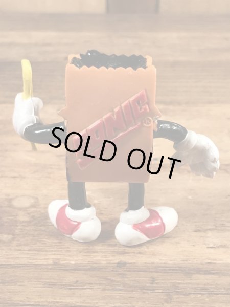 Sonic Drive-Inのブラウンバッグの80’sヴィンテージミールトイ