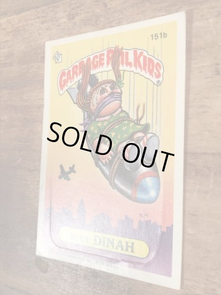 Topps社製のガーベッジペイルキッズの80’sヴィンテージカードシール