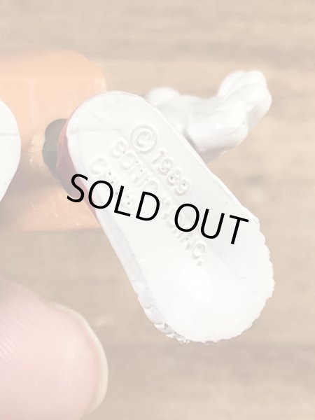 ソニックドライブインのブラウンバッグの80年代ビンテージPVCフィギュア