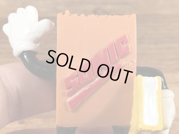 Sonic Drive-Inのブラウンバッグの80’sヴィンテージミールトイ