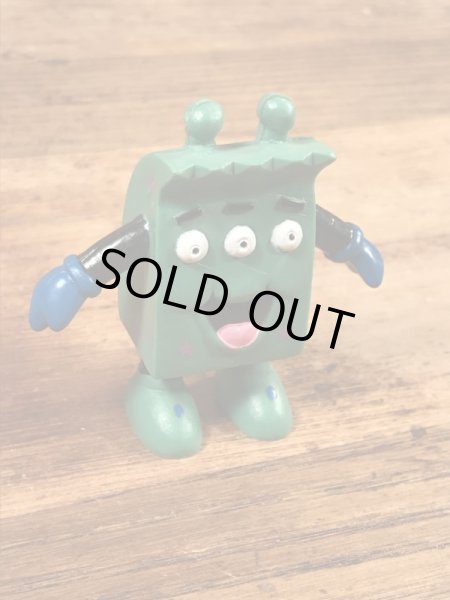 ソニックドライブインのワッキーサッカーズの90年代ビンテージPVCフィギュア