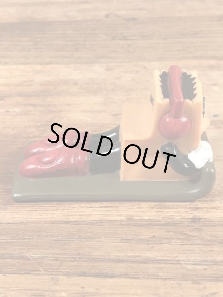 ソニックドライブインのブラウンバッグの90年代ビンテージPVCフィギュア