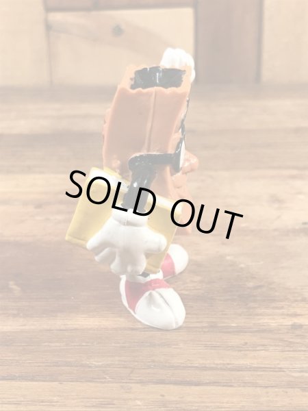 ソニックドライブインのブラウンバッグの80年代ビンテージPVCフィギュア