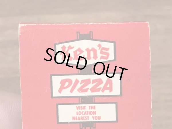 Ken's　ヴィンテージ　マッチブック　アドバタイジングキャラクター　企業物