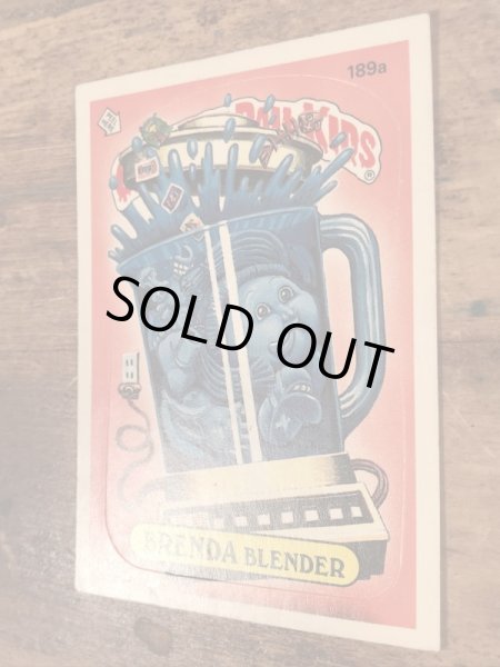 Topps社製のガーベッジペイルキッズの80’sヴィンテージカードシール