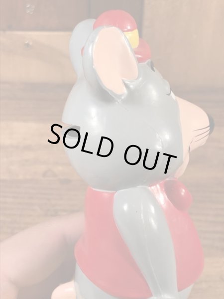 ショウビズピザのチャッキーチーズの80〜90年代ビンテージ貯金箱フィギュア