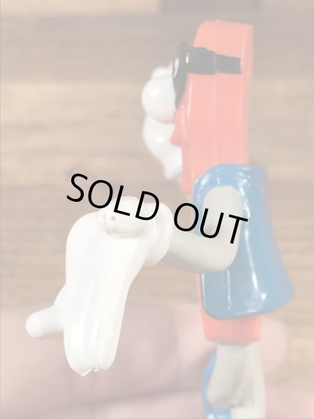 ドミノピザのドニーの90年代ビンテージPVCフィギュア