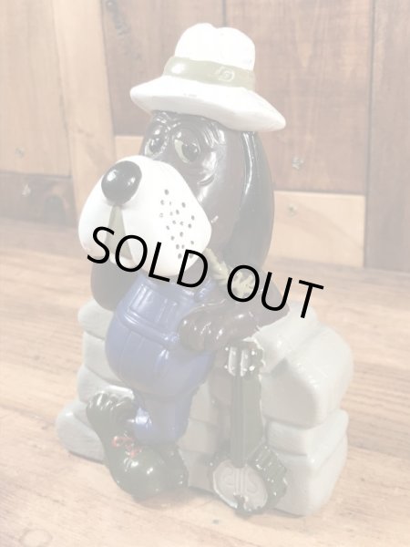 チャックイーチーズの企業キャラクター“Jasper T. Jowls”の80〜90’sヴィンテージコインバンクドール