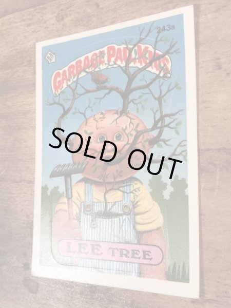 Topps社製のガーベッジペイルキッズの80’sヴィンテージカードシール