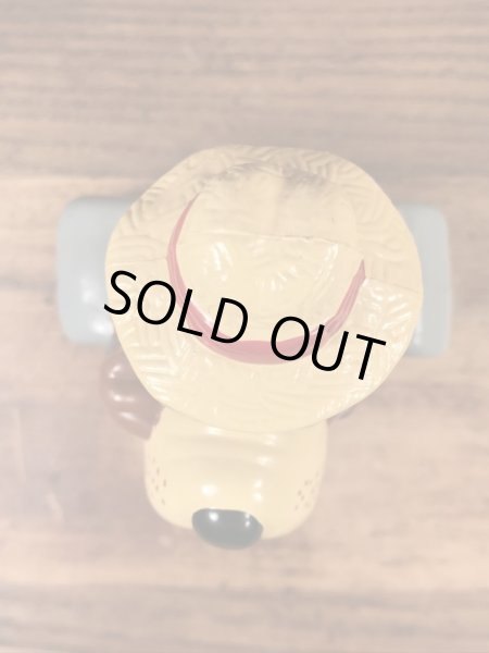 アドバタイジングキャラクターのチャッキーチーズの80〜90年代ビンテージ貯金箱フィギュア