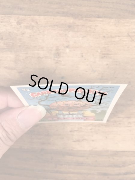 Topps社製のガーベッジペイルキッズの80’sヴィンテージカードシール