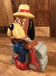 チャックイーチーズの企業キャラクター“Jasper T. Jowls”の80〜90’sヴィンテージコインバンクドール