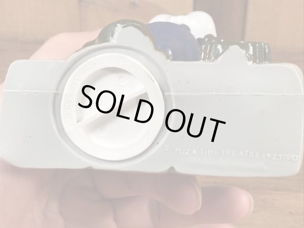 チャックイーチーズの企業キャラクター“Jasper T. Jowls”の80〜90’sヴィンテージコインバンクドール