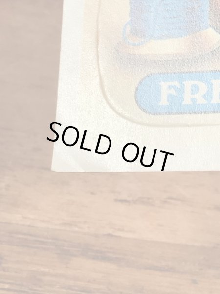 トップス社製のガーベッジペイルキッズの80年代ビンテージステッカーカード