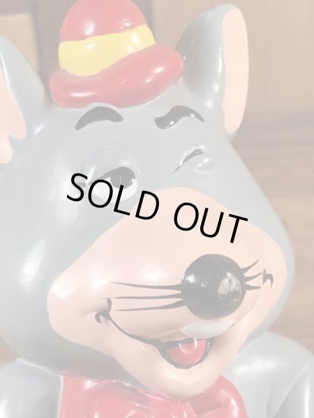 ショウビズピザのチャッキーチーズの80〜90年代ビンテージ貯金箱フィギュア