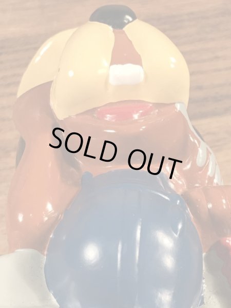 チャックイーチーズの企業キャラクター“Jasper T. Jowls”の80〜90’sヴィンテージコインバンクドール