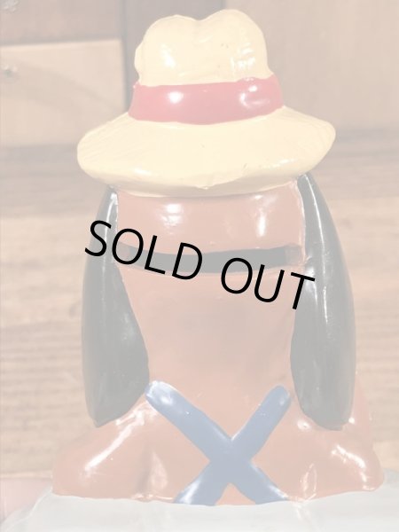 アドバタイジングキャラクターのチャッキーチーズの80〜90年代ビンテージ貯金箱フィギュア