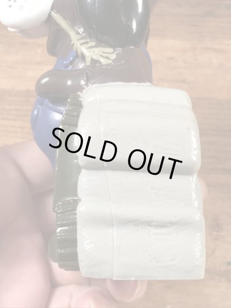 チャックイーチーズの企業キャラクター“Jasper T. Jowls”の80〜90’sヴィンテージコインバンクドール