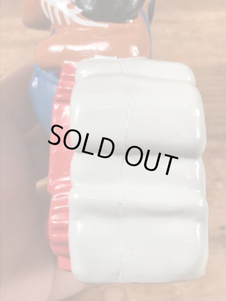 チャックイーチーズの企業キャラクター“Jasper T. Jowls”の80〜90’sヴィンテージコインバンクドール