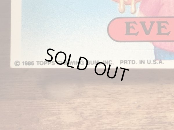 Topps社製のガーベッジペイルキッズの80’sヴィンテージカードシール