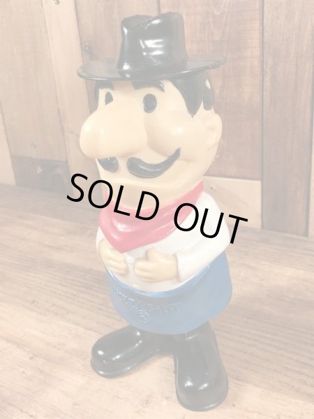 アドバタイジングキャラクターのピザハットの70’sヴィンテージコインバンクドール