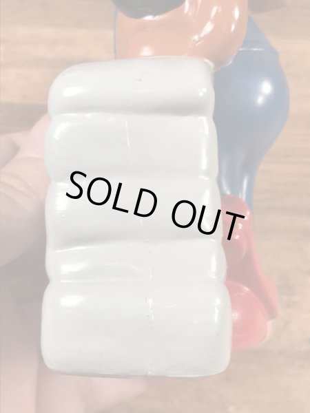 チャックイーチーズの企業キャラクター“Jasper T. Jowls”の80〜90’sヴィンテージコインバンクドール