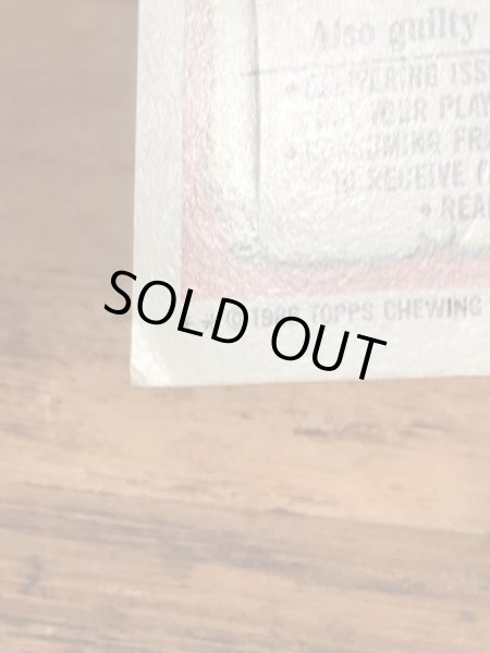 Topps社製のガーベッジペイルキッズの80’sヴィンテージカードシール