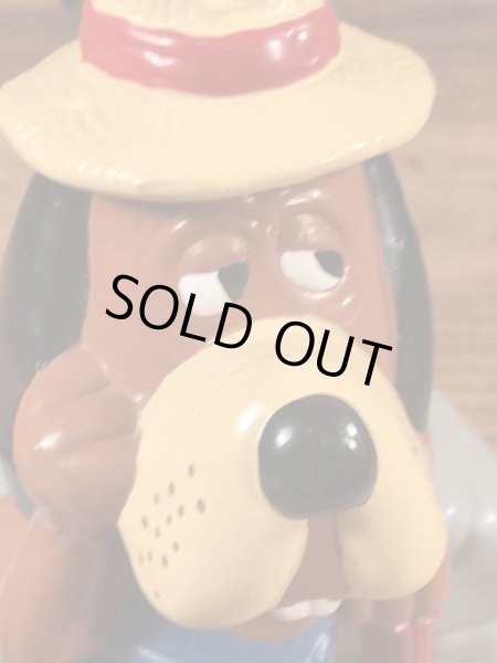 アドバタイジングキャラクターのチャッキーチーズの80〜90年代ビンテージ貯金箱フィギュア