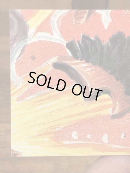 トップス社製のガーベッジペイルキッズの80年代ビンテージステッカーカード