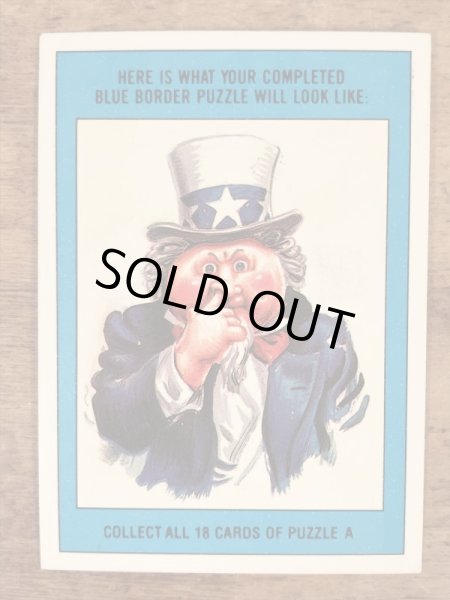 Topps社製のガーベッジペイルキッズの80’sヴィンテージカードシール