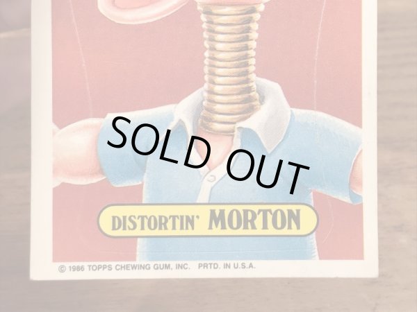 Topps社製のガーベッジペイルキッズの80’sヴィンテージカードシール