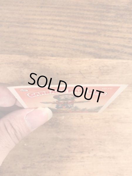 Topps社製のガーベッジペイルキッズの80’sヴィンテージカードシール