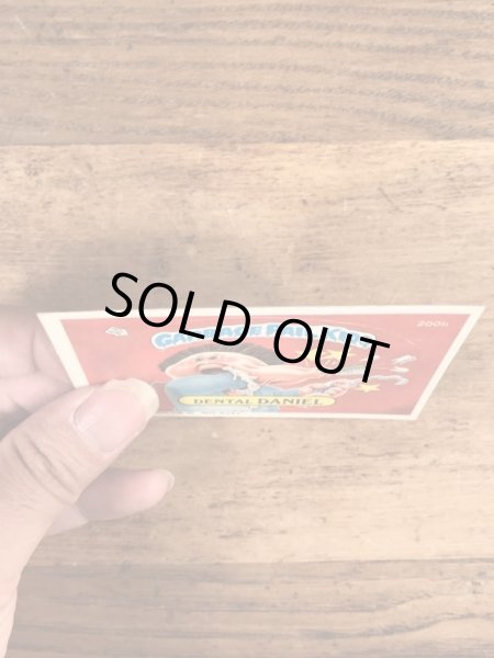 Topps社製のガーベッジペイルキッズの80’sヴィンテージカードシール