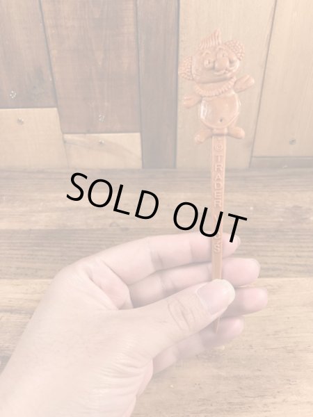 アドバタイジングキャラクターのメネフネマンの70’sヴィンテージカクテルマドラー