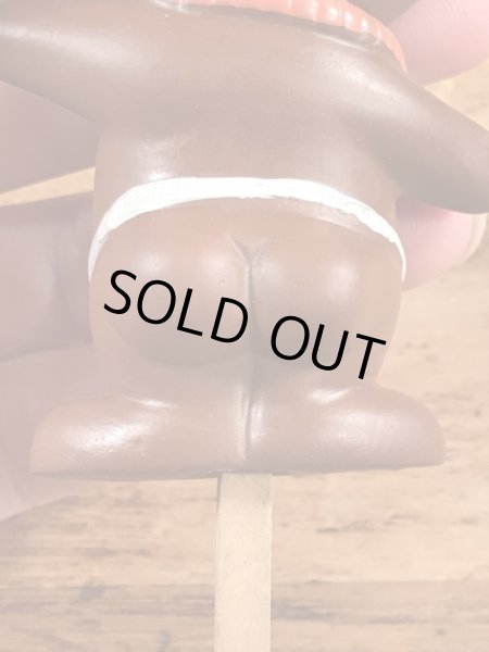 アドバタイジングキャラクターのメネフネマンの70’sヴィンテージソフビドール