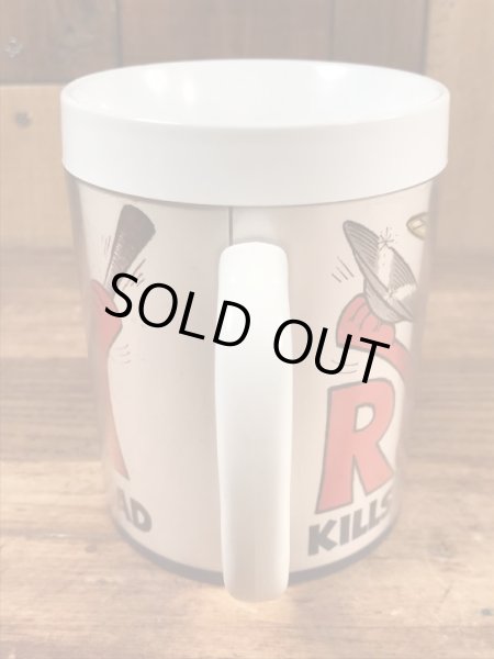 アドバタイジングキャラクターのレイドバグの70’sヴィンテージサーモスマグ