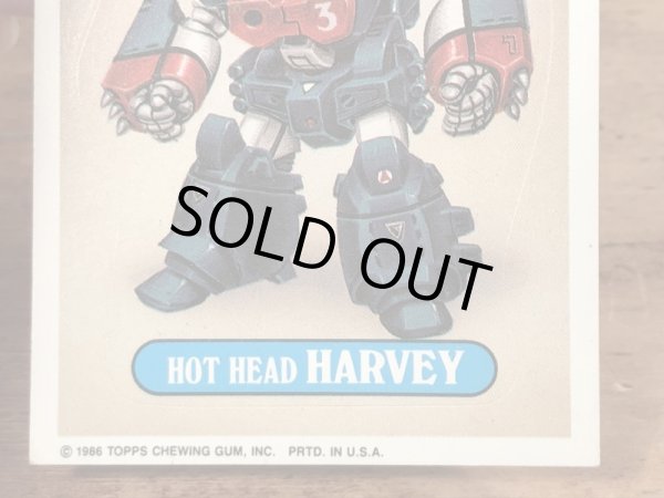 Topps社製のガーベッジペイルキッズの80’sヴィンテージカードシール