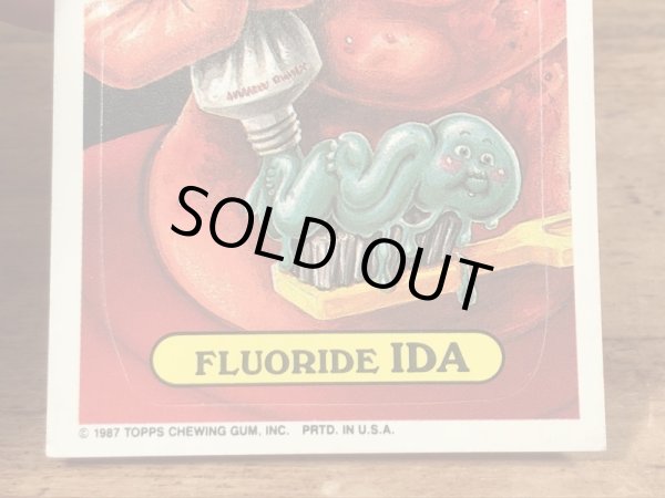 Topps社製のガーベッジペイルキッズの80’sヴィンテージカードシール