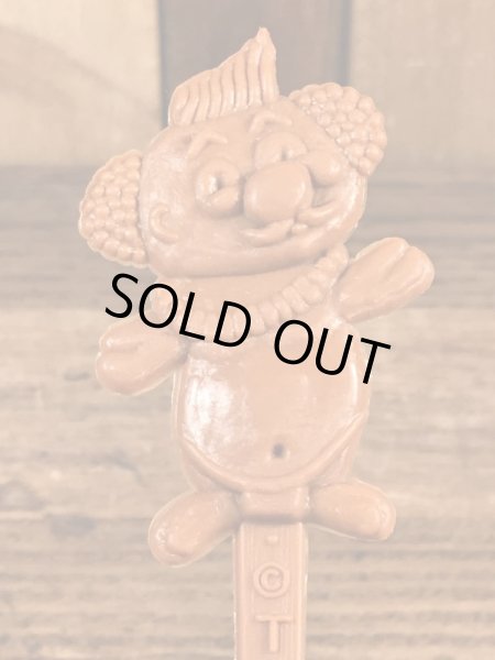 企業キャラクターのメネフネの70年代ビンテージマドラー